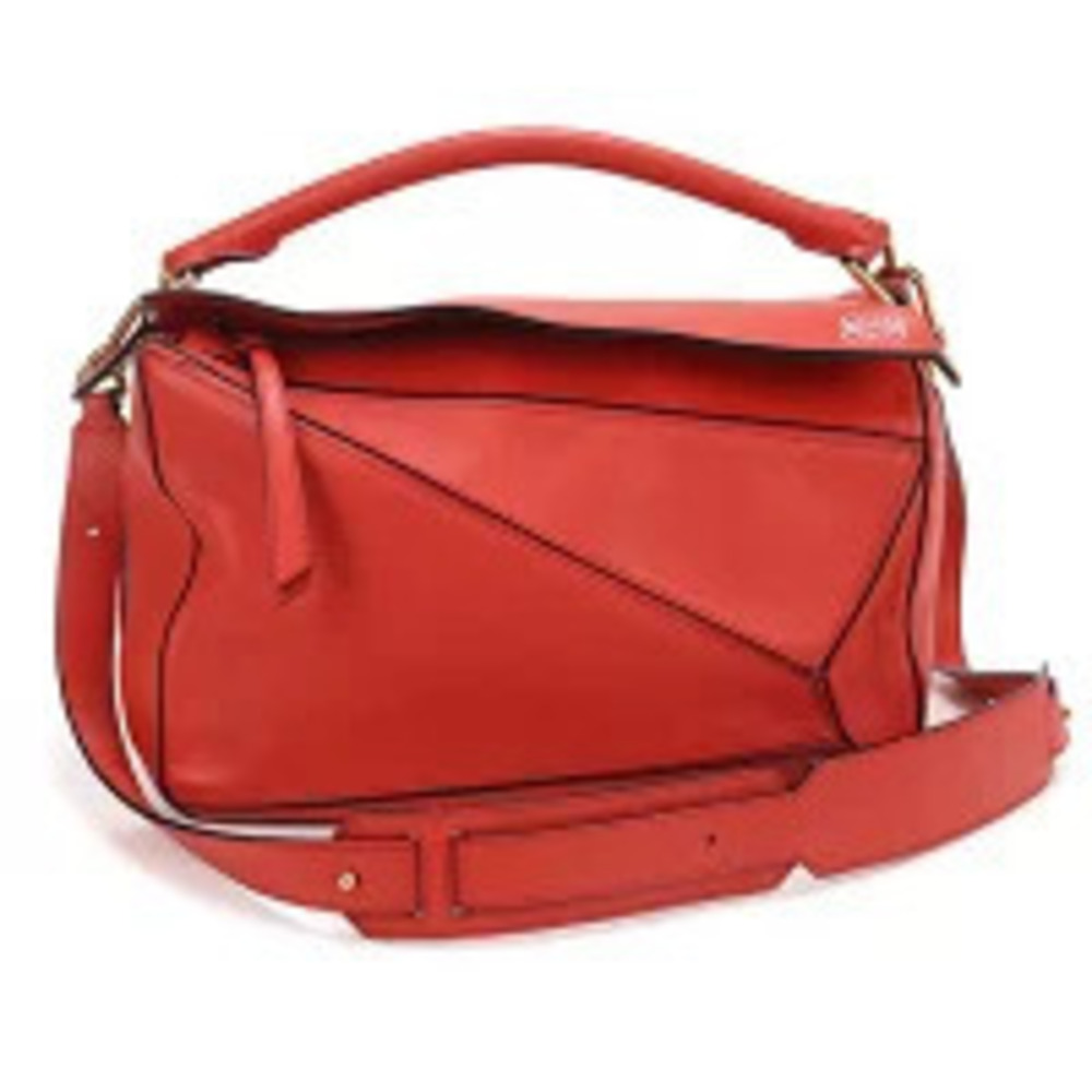 Loewe Handbag Puzzle Bag Red